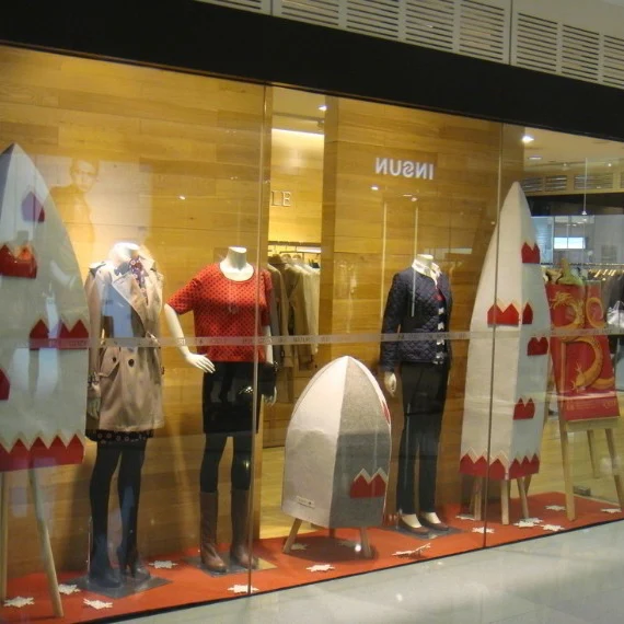 Window Display Glass